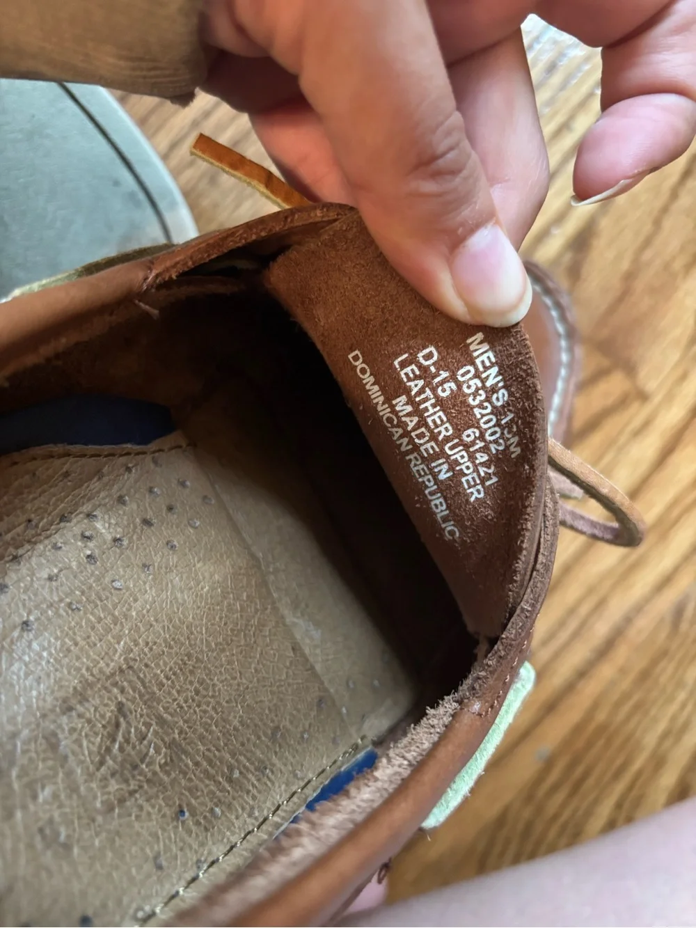 Sperry Top-Sider Authentic Original Brown Leather Boat Shoes Men's 13